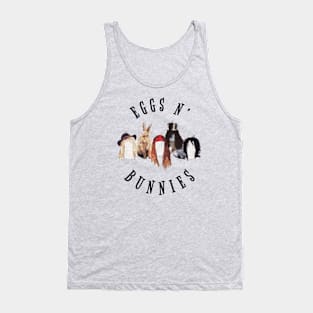 Funny "Eggs and Bunnies" Easter Day design Tank Top